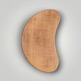 Vintage solid wood tripod stool – 50s bean model