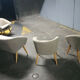 Sofa 3 Chair Danish cocktail of the 50s/60s gray / white