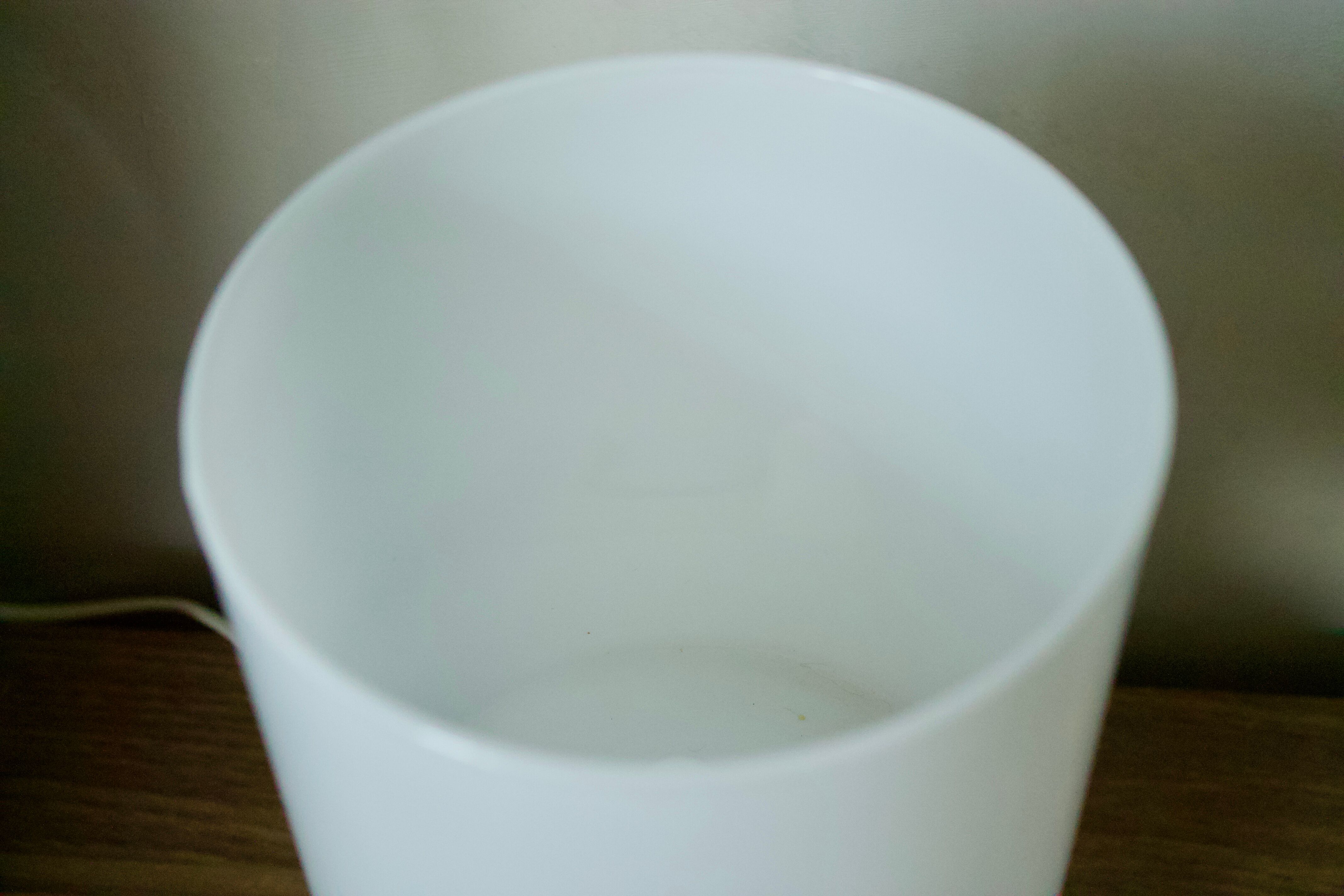 Opaline glass table lamp