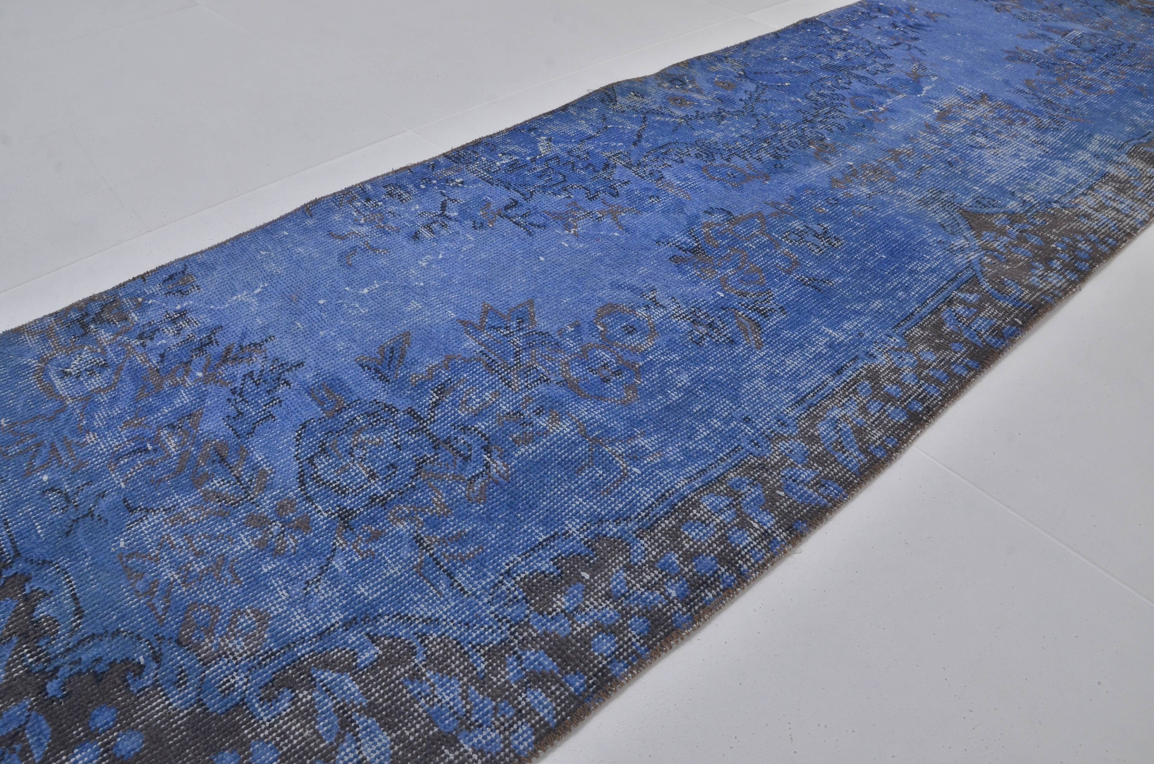 Blue Vintage Handknotted Rug sku 3929