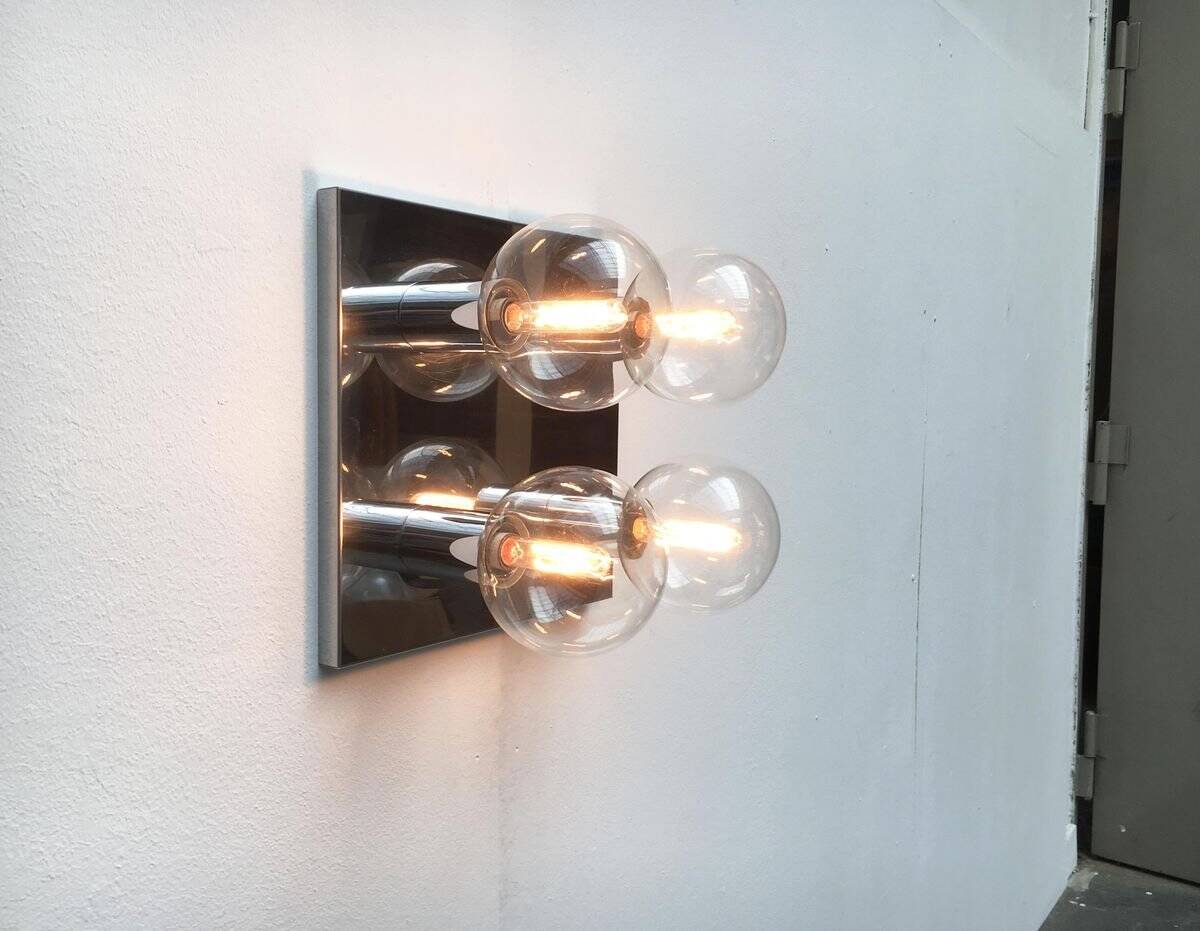 Vintage Space Age ceiling lamp by Motoko Ishii for Staff