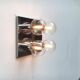 Vintage Space Age ceiling lamp by Motoko Ishii for Staff