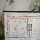 Renovated white Parisian buffet