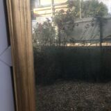 Golden mirror with sheet 151 x 103 cm