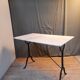 Table bistrot marbre
