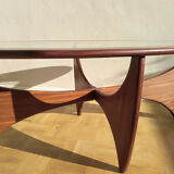 Astro Oval Coffee Table - Victor Wilkins Design - G Plan edition - 1960s