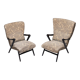 Paire de fauteuils, Années 1950