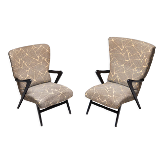 Pair of armchairs, 1950s