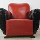 Fauteuil club art deco