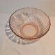 Very pretty vintage Arcoroc France bowl, model Rosaline, in powder pink glass.