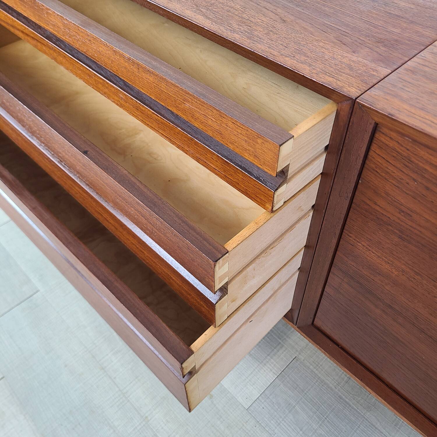 Danish sideboard design Poul Cadovius Scandinavian teak vintage 1960