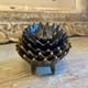 Hedgehog nesting ashtray/trinket dish in brass, attributed to Walter Bosse, for Hertha Baller, Austria 1950s.