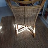 Wicker armchair