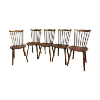 Chaises baumann vintage