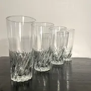 Luminarc orangeade glasses