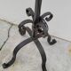 Candelabra floor lamp wrought iron candlestick