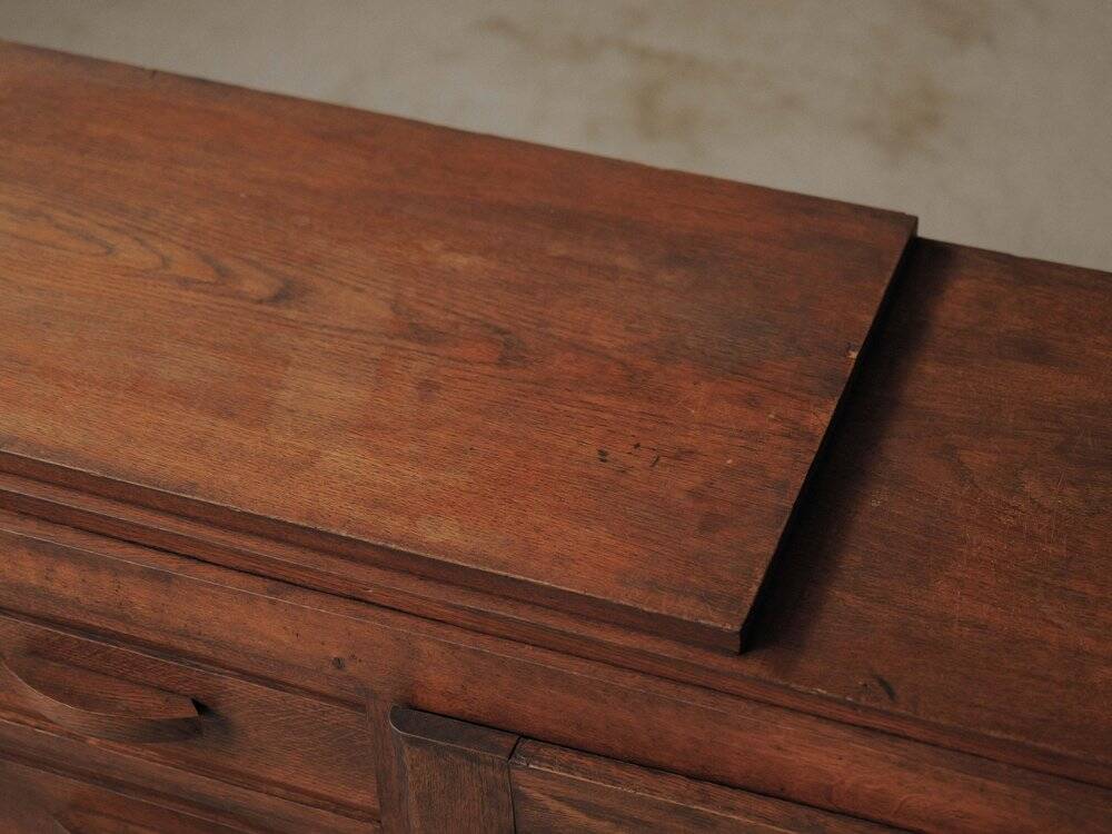 Art Deco oak sideboard, France, circa 1940