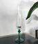 Soliflore vintage en verre - Pied Émeraude - Design60/70s