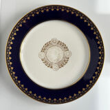 Sèvres porcelain plate | Neoclassical style | 1882-1883