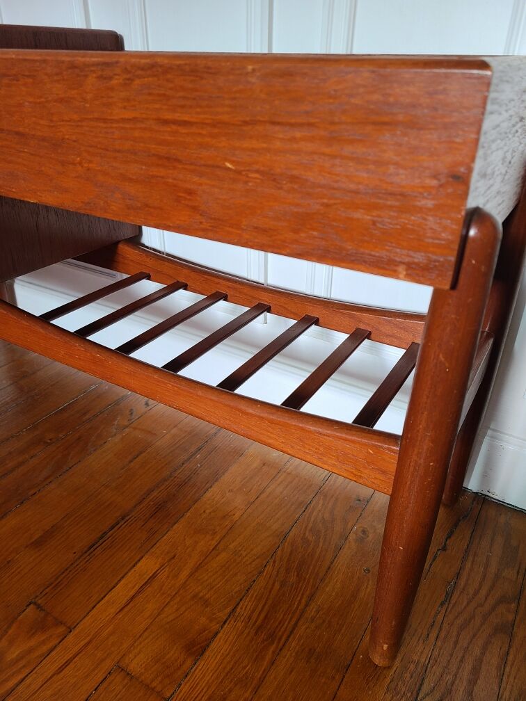 Scandinavian teak planter by Arne Wahl Iversen