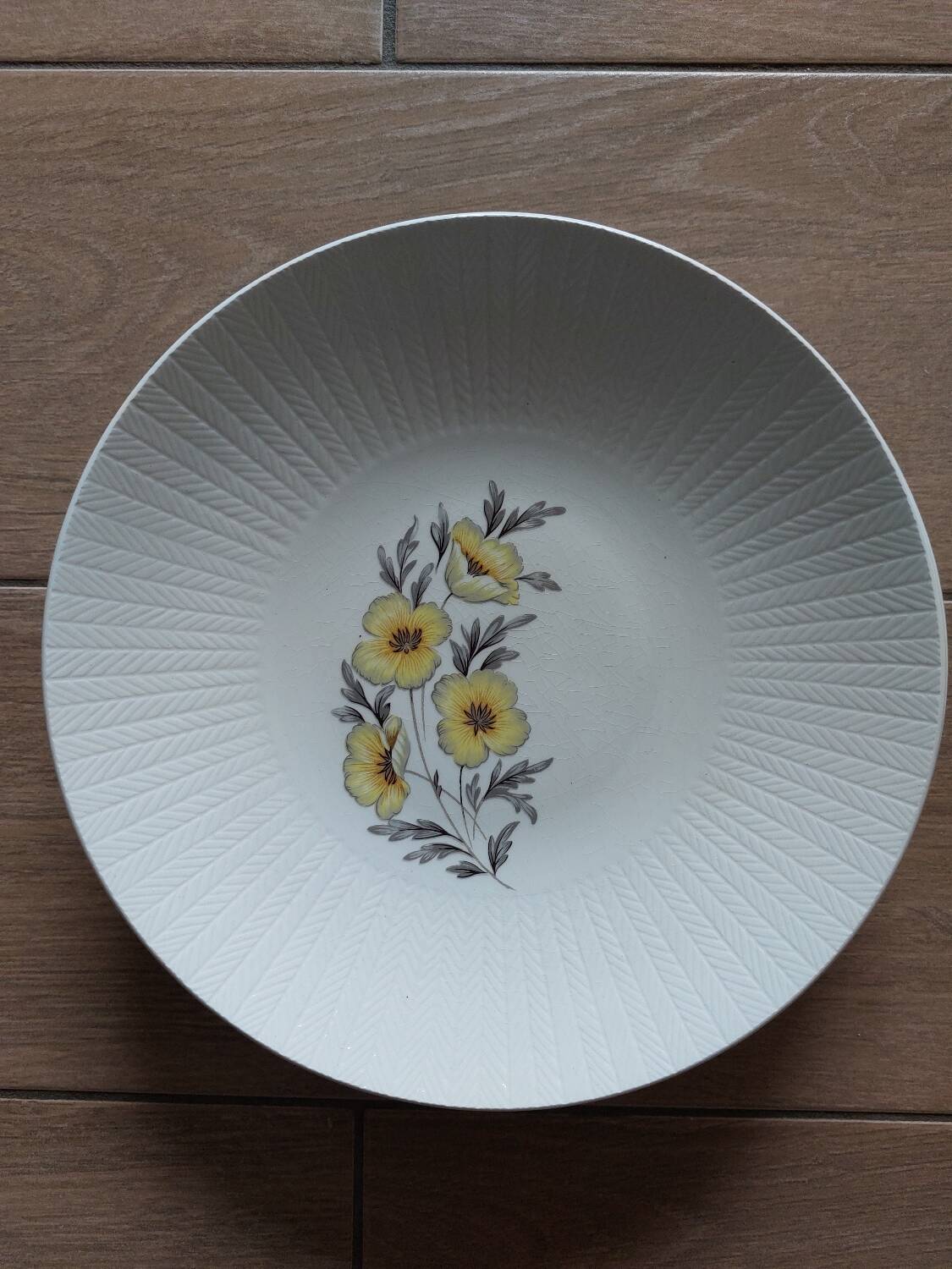 Ceranord earthenware plate