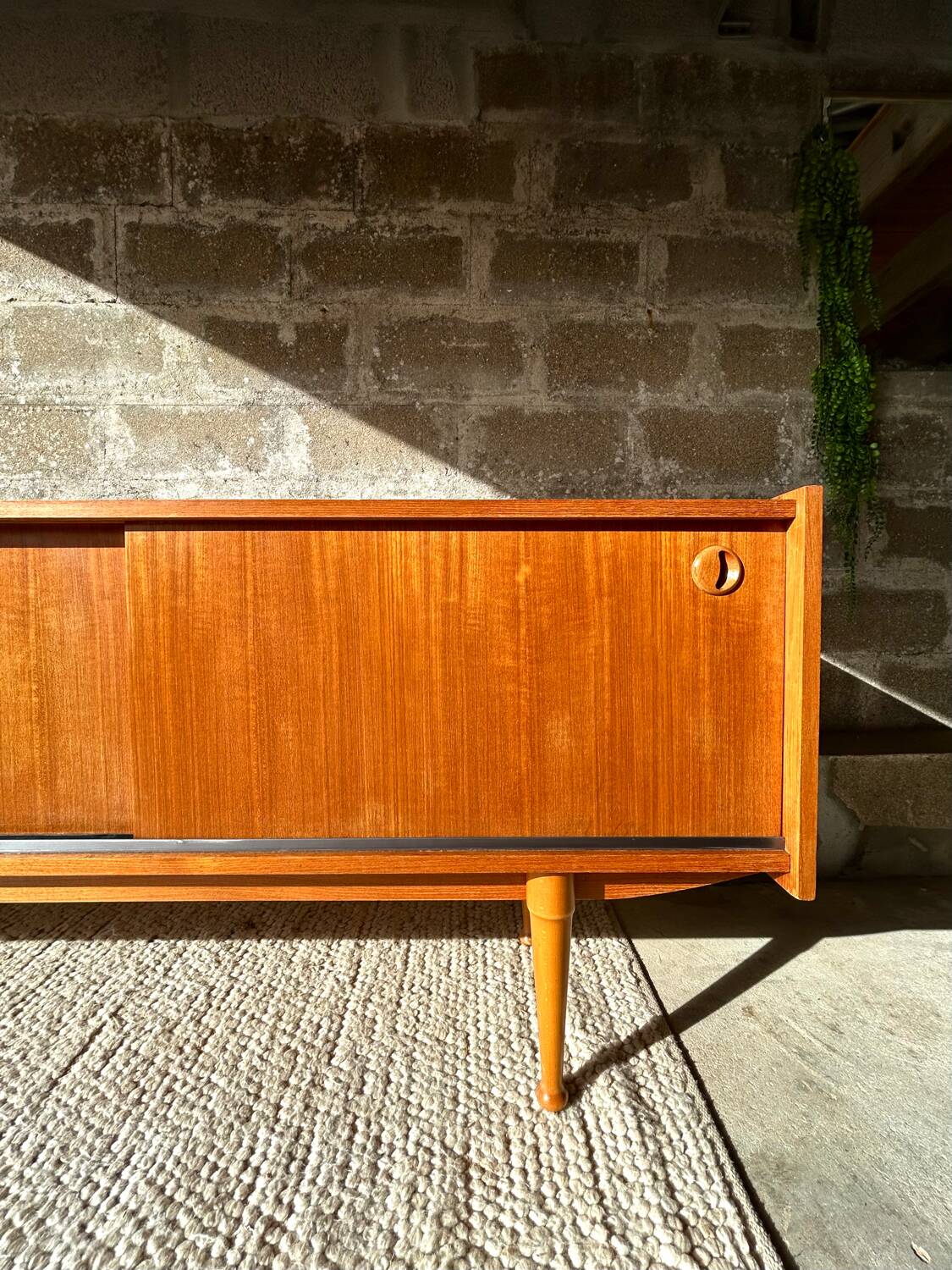 Vintage Scandinavian teak sideboard - 1960s/70s