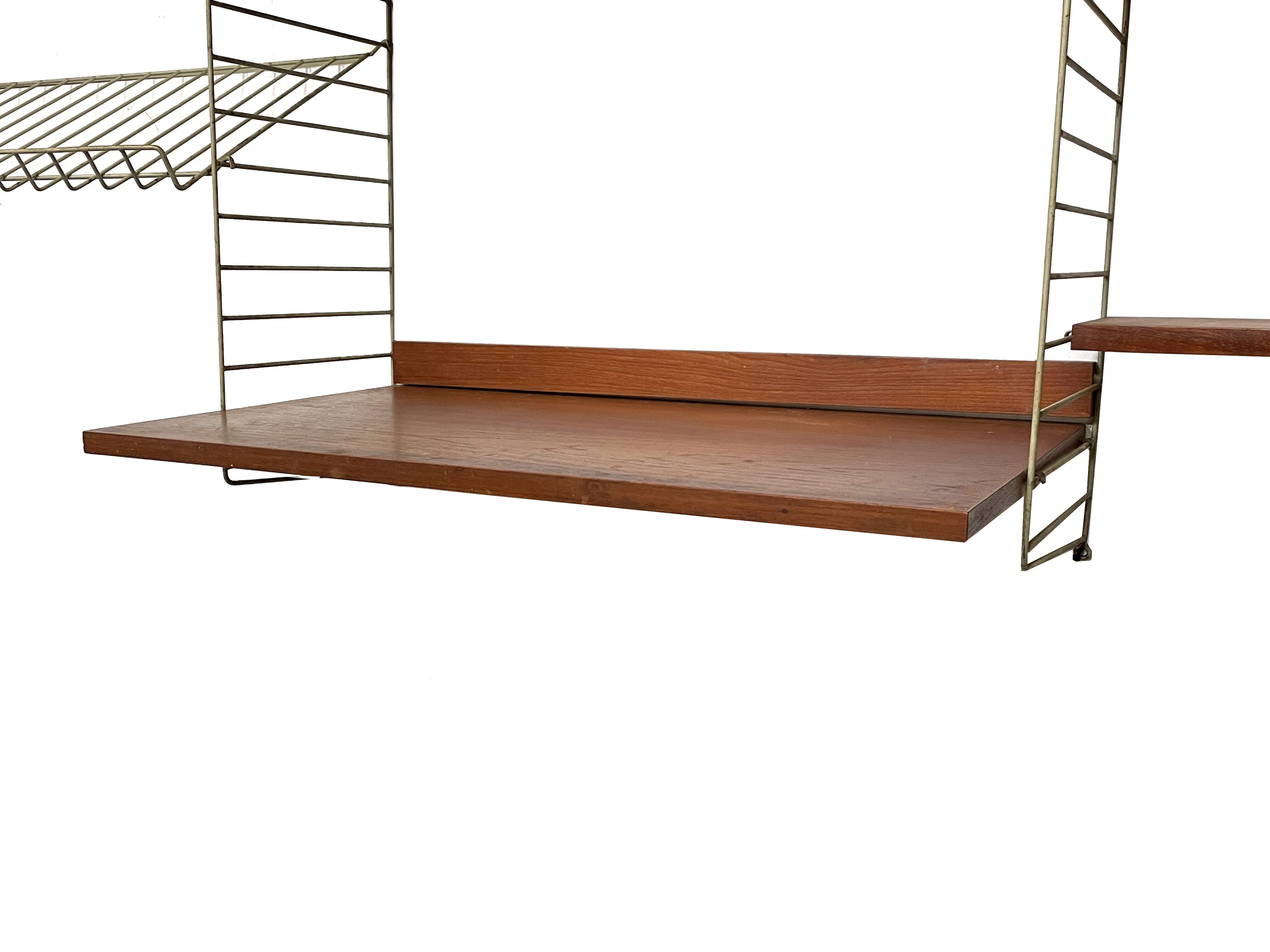 Mid Century Nisse Strinning string wall system 1960