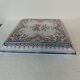 Dessous de plat faience rouen peint a la main decor floral