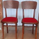 Paire de chaises Thonet.