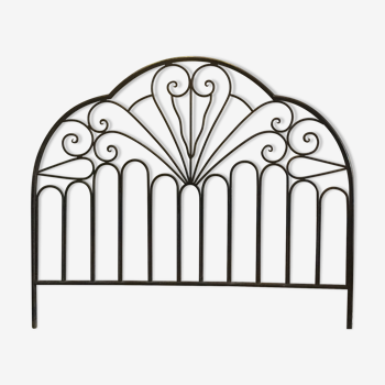 Wrought iron bedhead