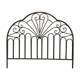 Wrought iron bedhead
