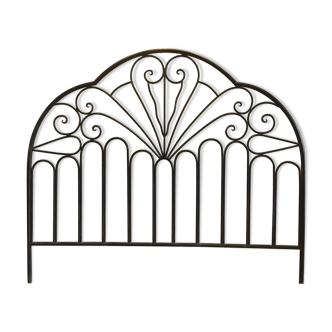 Wrought iron bedhead