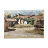 Tableau peinture ancienne J.P Ferrand Paysage
