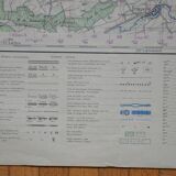 Vintage map of Briey