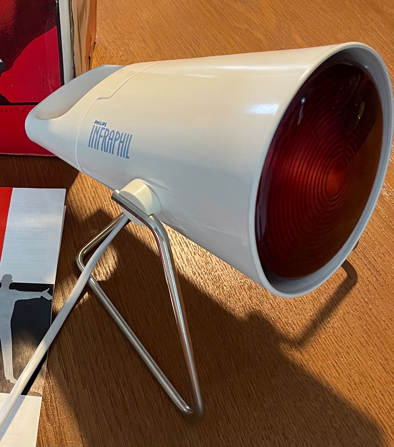 Infrafil lamp by Charlotte Perriand