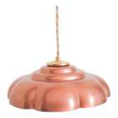 Suspension vintage copper lampshade