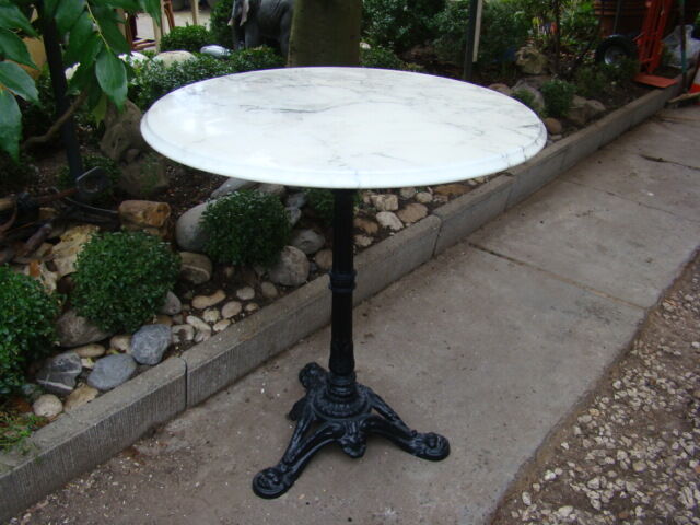 Table bistrot marbre ancienne