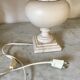 Vintage travertine lampfoot