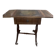 Antique drop-leaf table in patinated wood – family heirloom – early 20th century