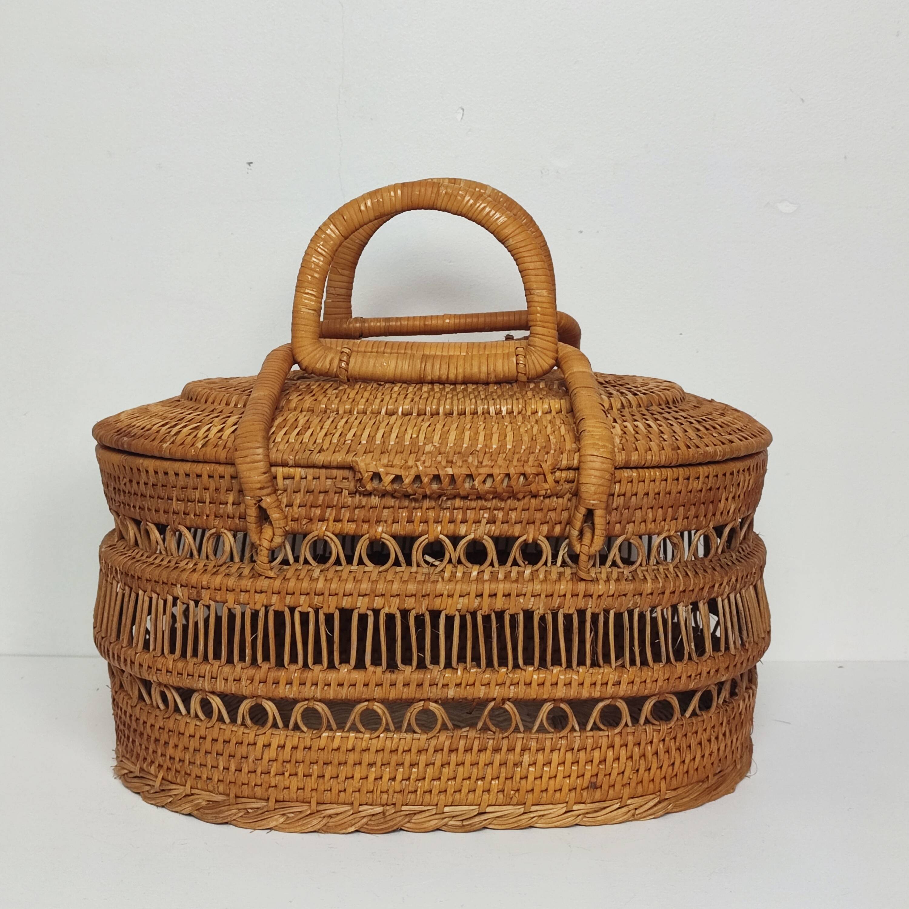 Rattan basket