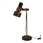 Lampe de table des années 1960 1970, design Space Age, métal plastique.