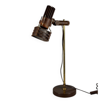 1960s 1970s Table Lamp Desk Lamp Space Age Design Metal Plastic