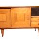 Enfilade vintage en bois massif des années 60