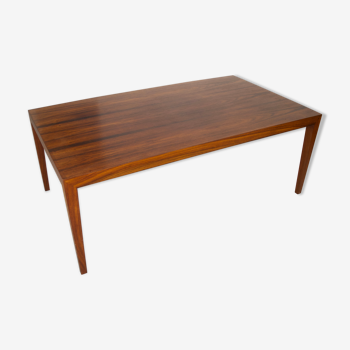 Table basse en palissandre par Severin Hansen, années 1960