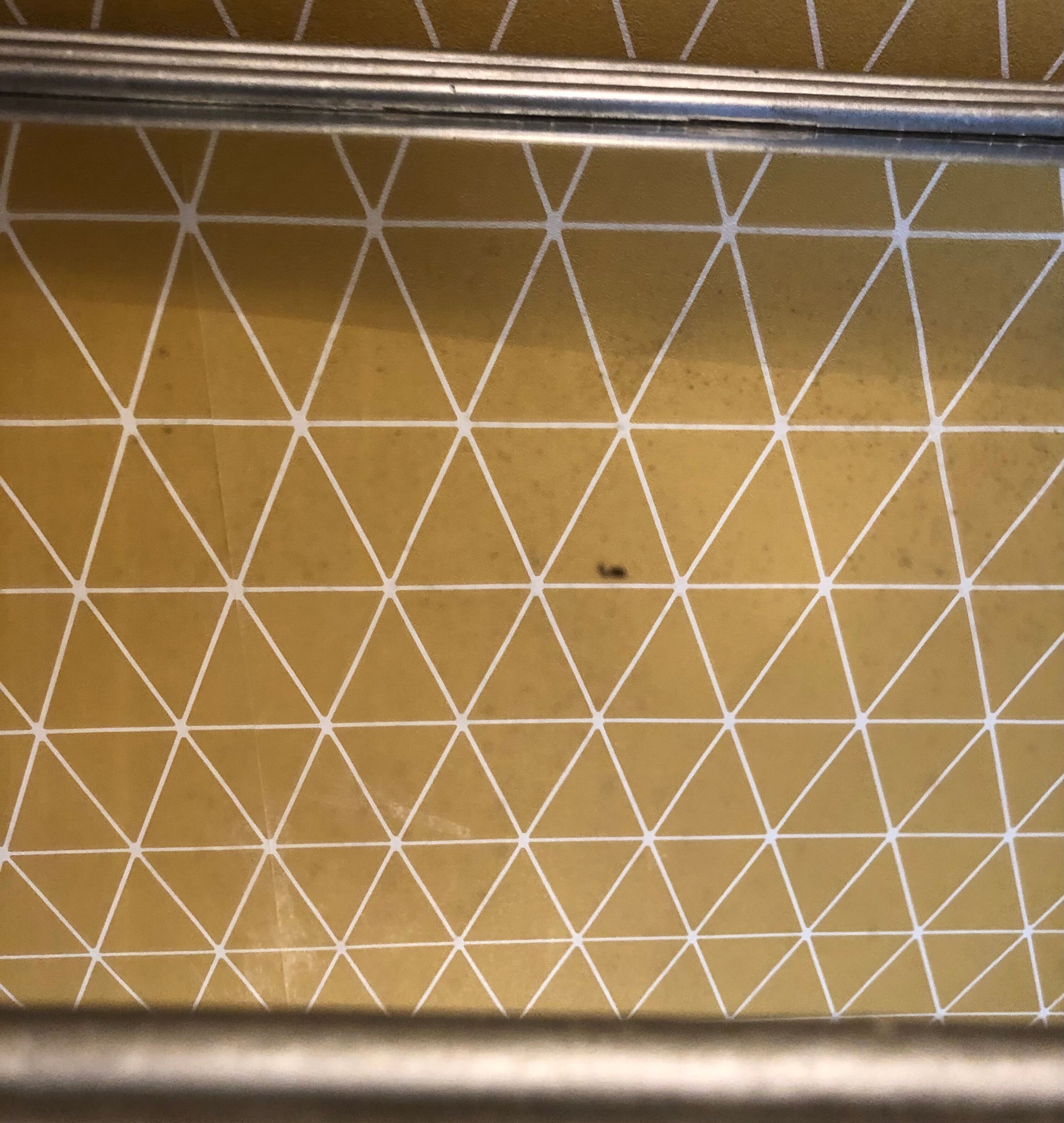 Vintage barbier mirror 42x27cm