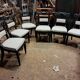 Set of 6 victorian chairs