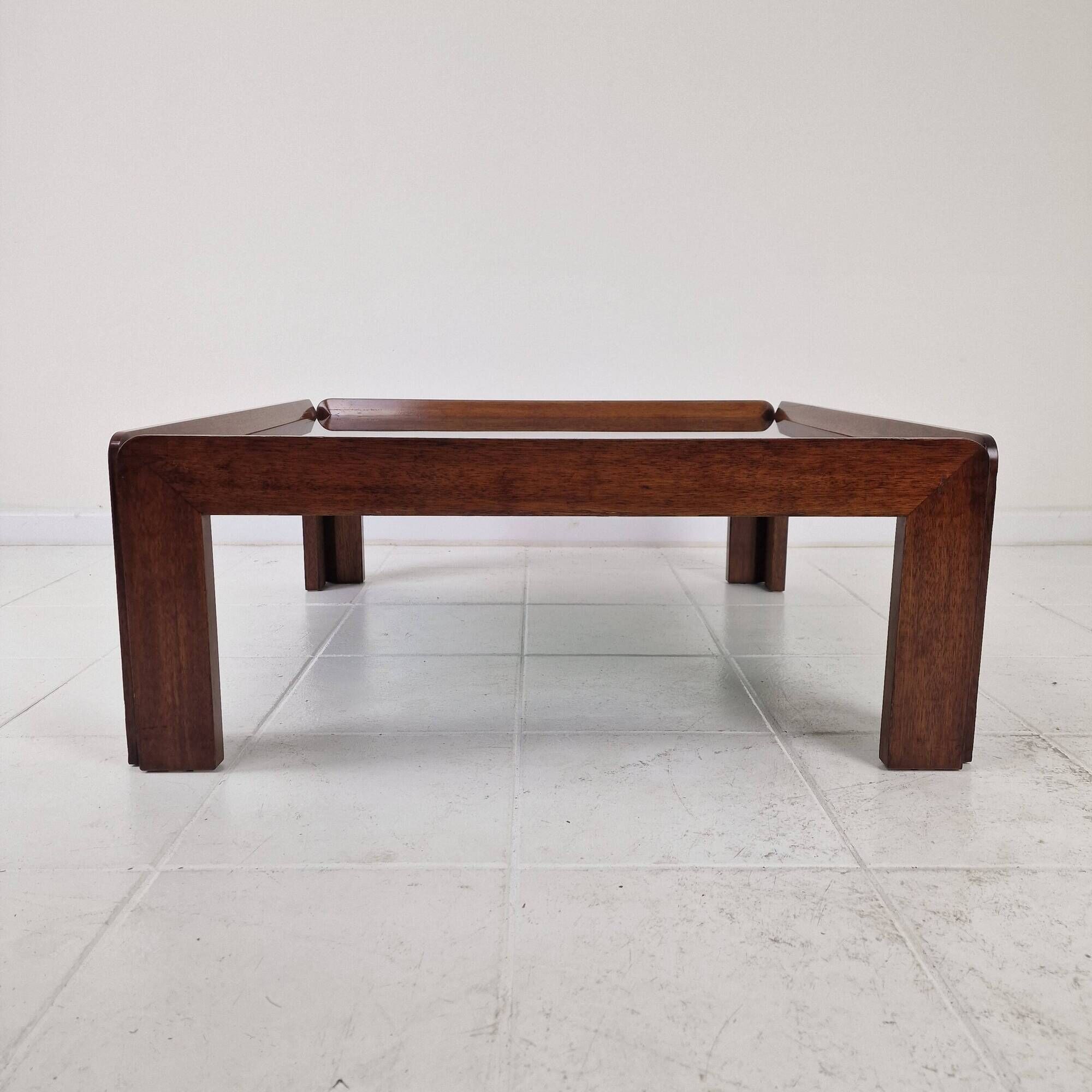 Mid-Century Italian Coffee Table by Afra & Tobia Scarpa for Cassina, 1960s