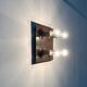 Mid-century German Space Age ceiling or wall lamps by Cosack, set of 2.