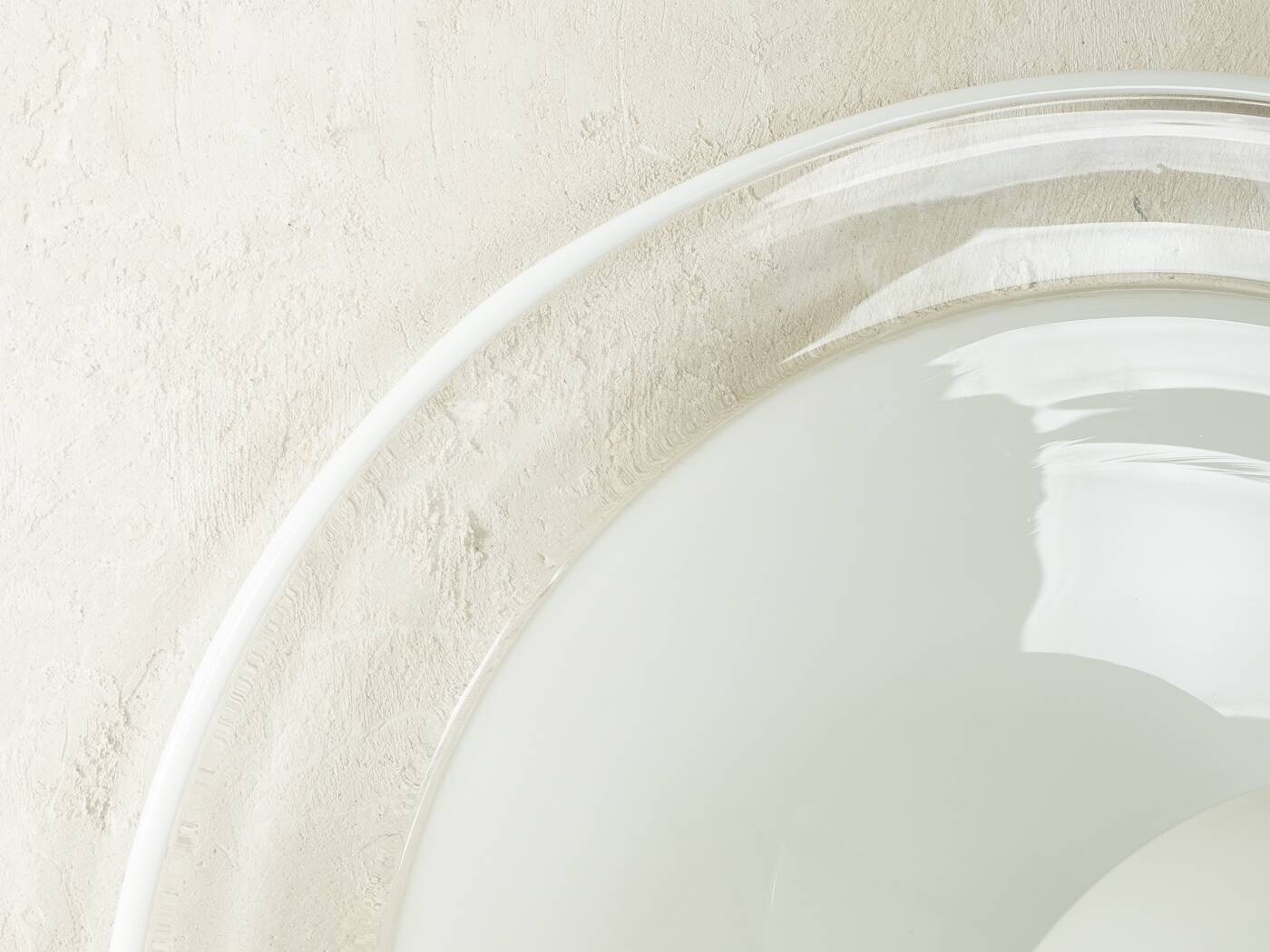 AV Mazzega | Carlo Nason wall and ceiling lamp, Murano glass, 1980s