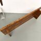 Solid oak coffee table, 1950s